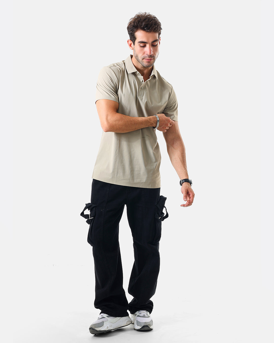 DripZone Performance Polo Shirt – Black