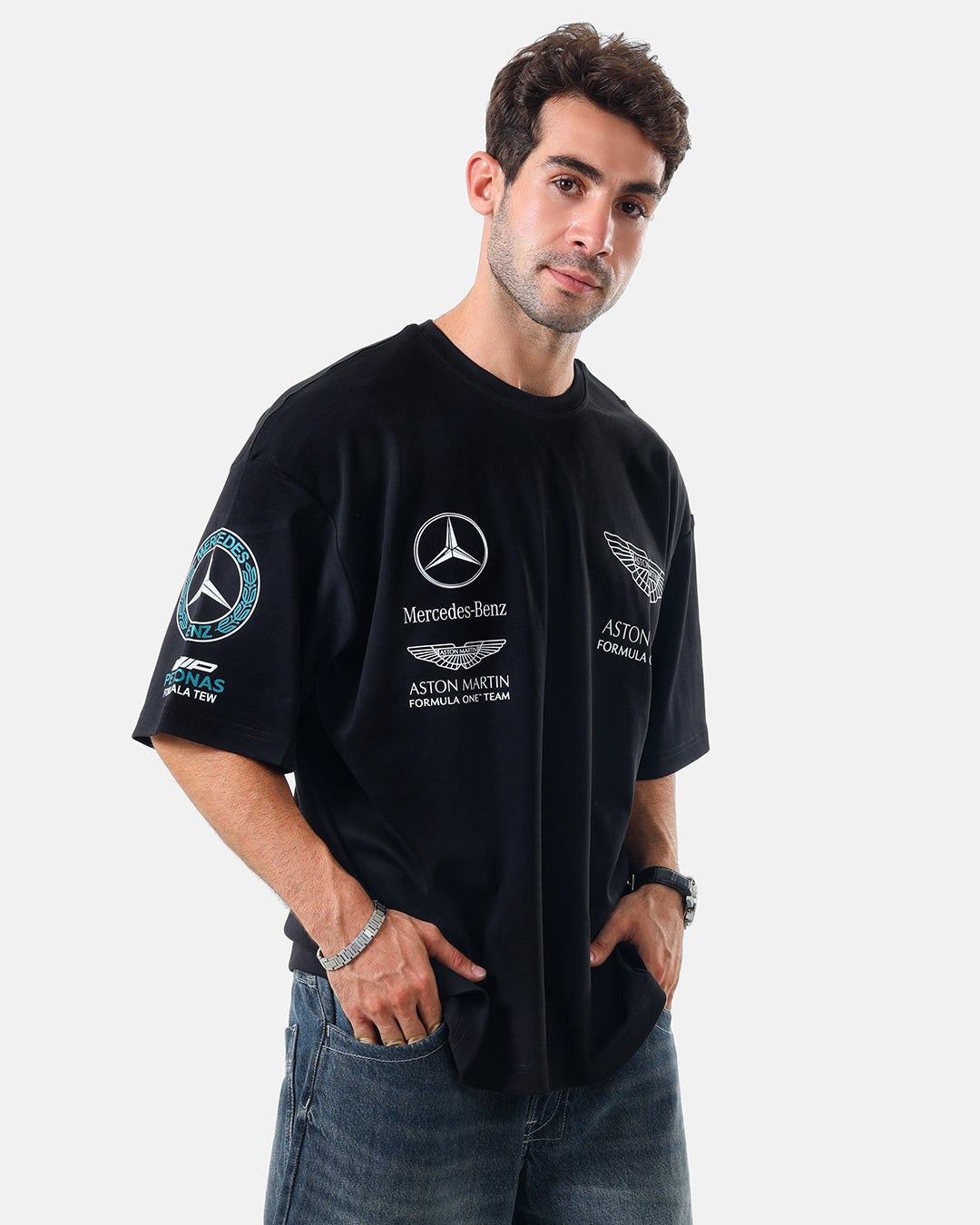 Mercedes-Benz Formula Team Oversized T-Shirt