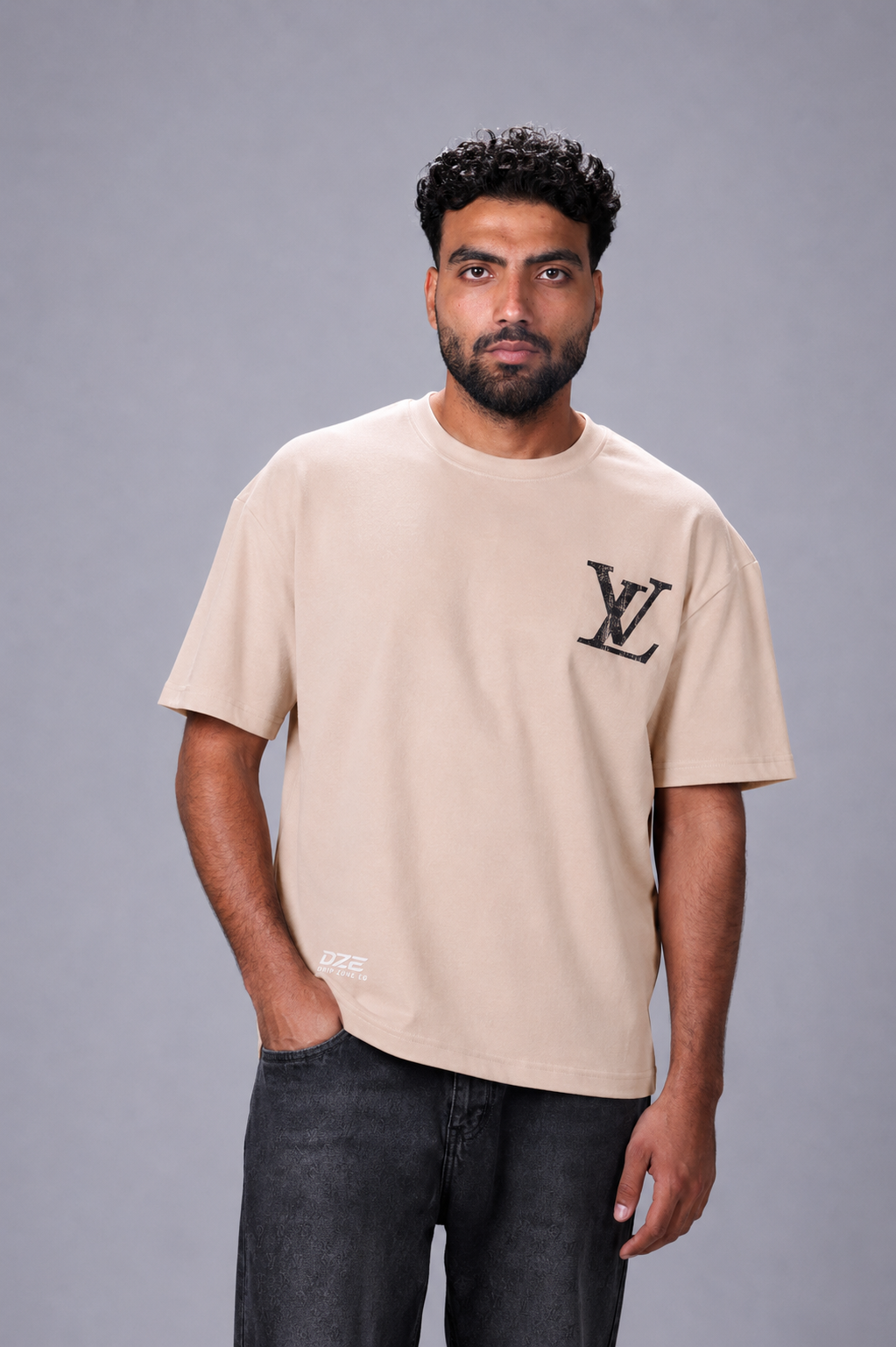 Louis Vuitton Monogram Graphic Oversized T-Shirt