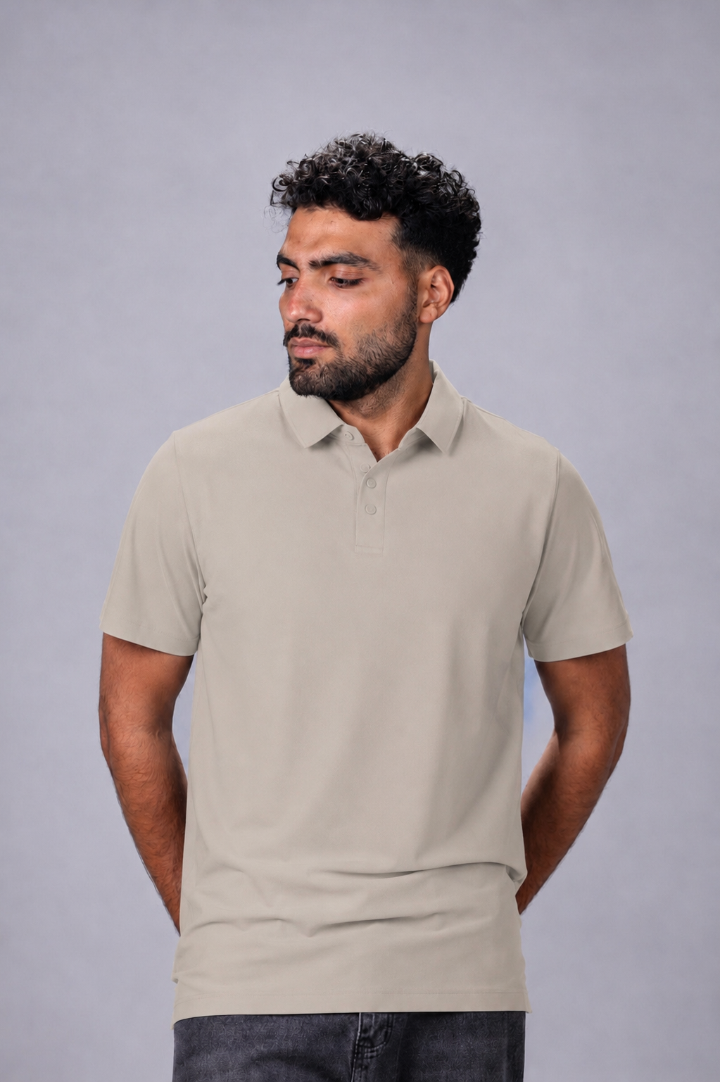 DripZone Performance Polo Shirt – Black
