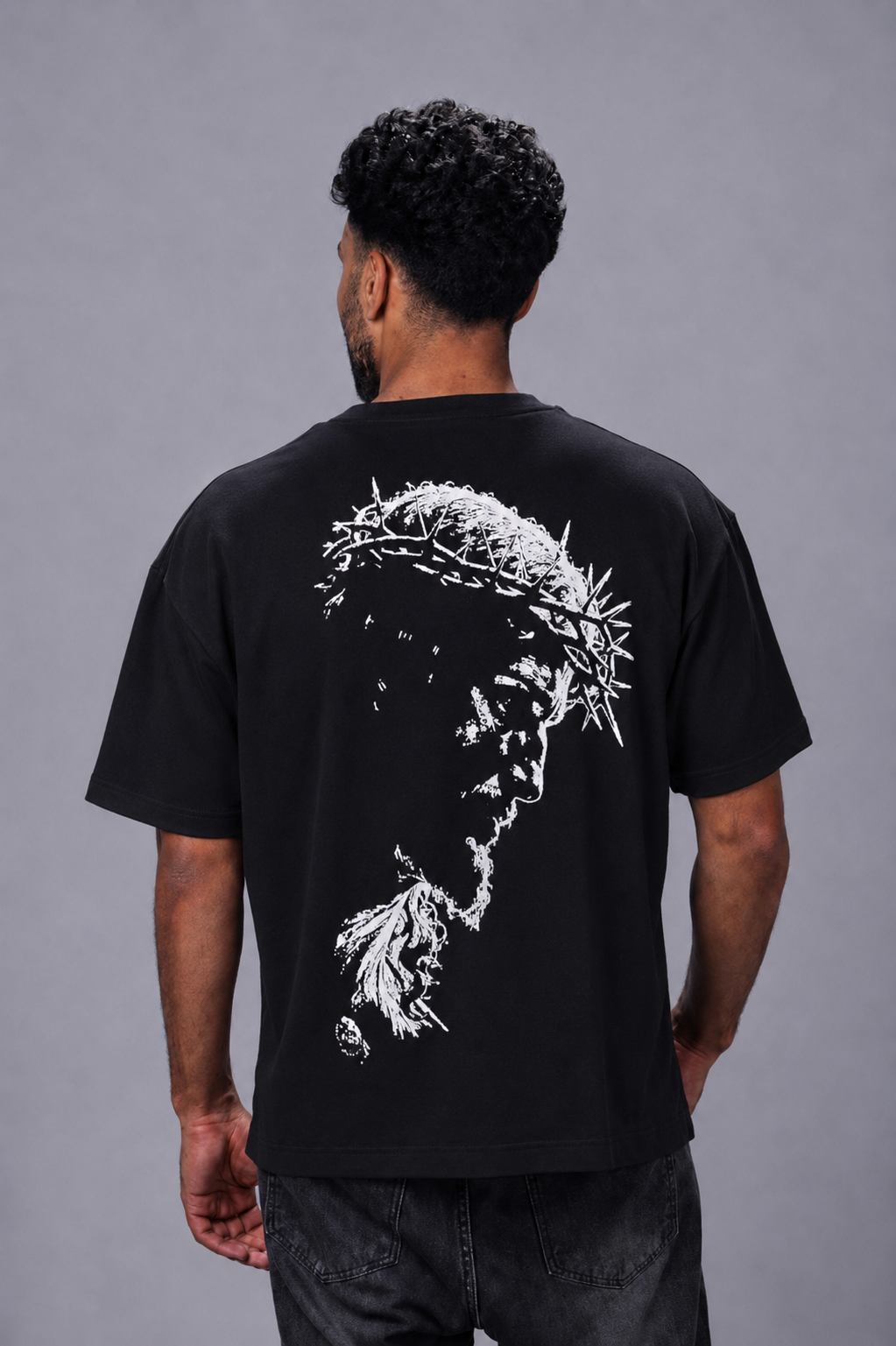 CROWN KING Oversized T-Shirt