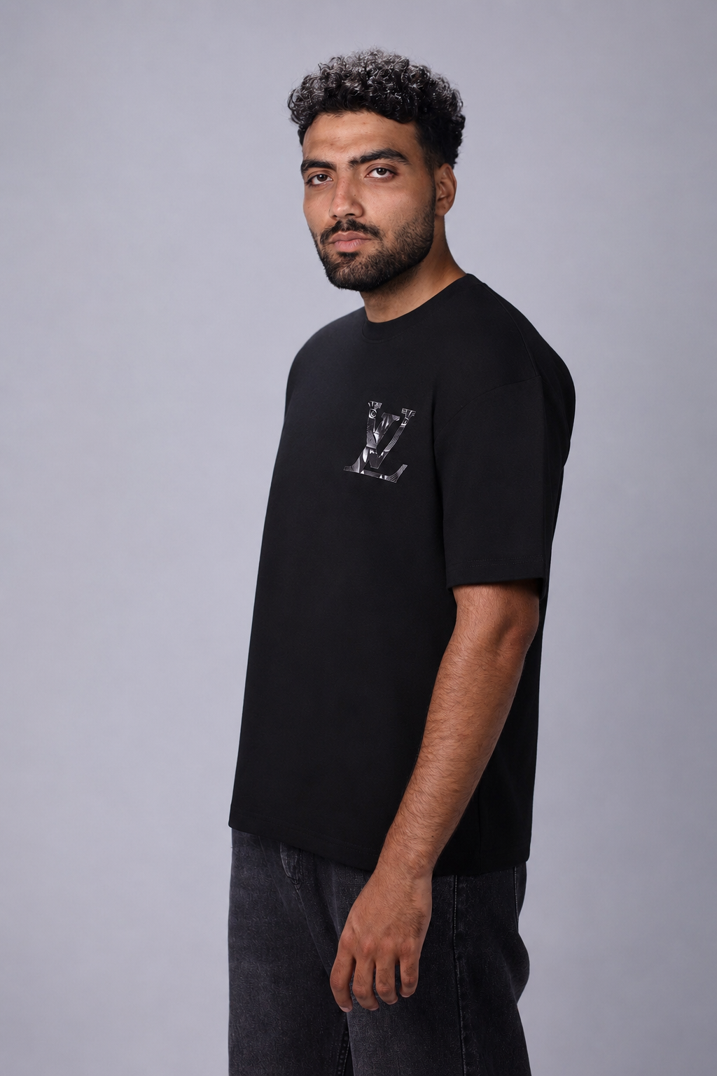 Louis Vuitton Monogram Graphic Oversized T-Shirt