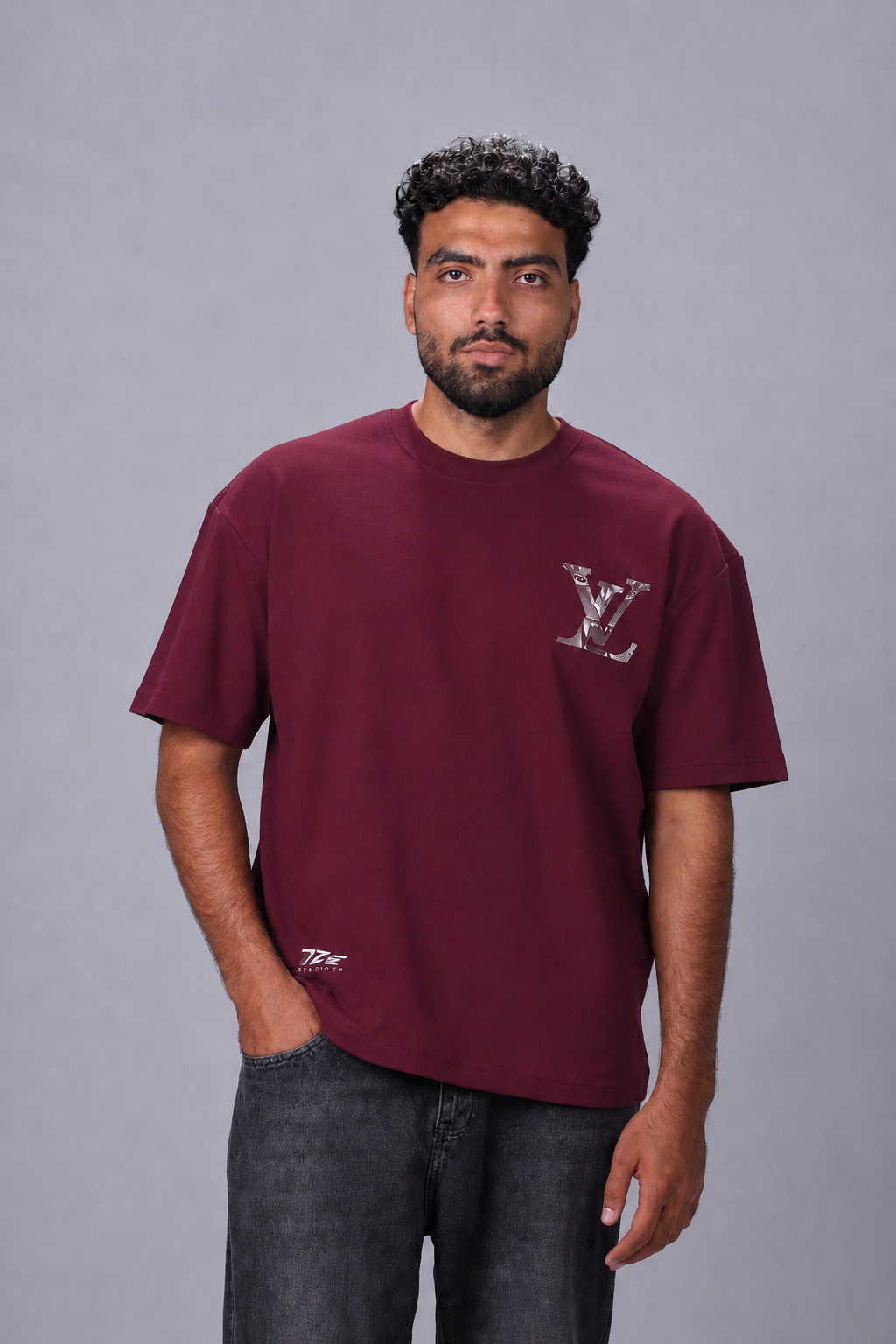 Louis Vuitton Monogram Graphic Oversized T-Shirt