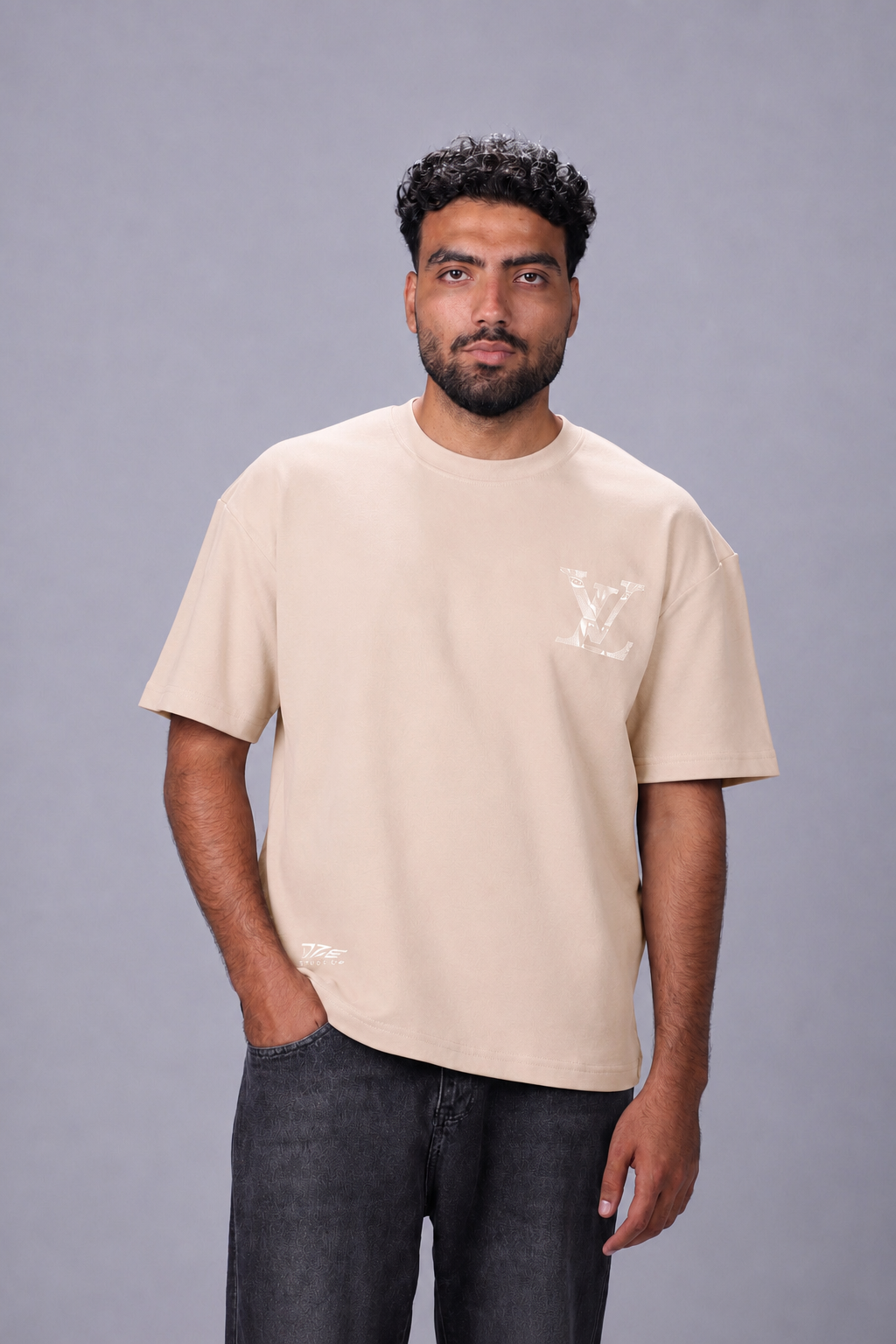 Louis Vuitton Monogram Graphic Oversized T-Shirt