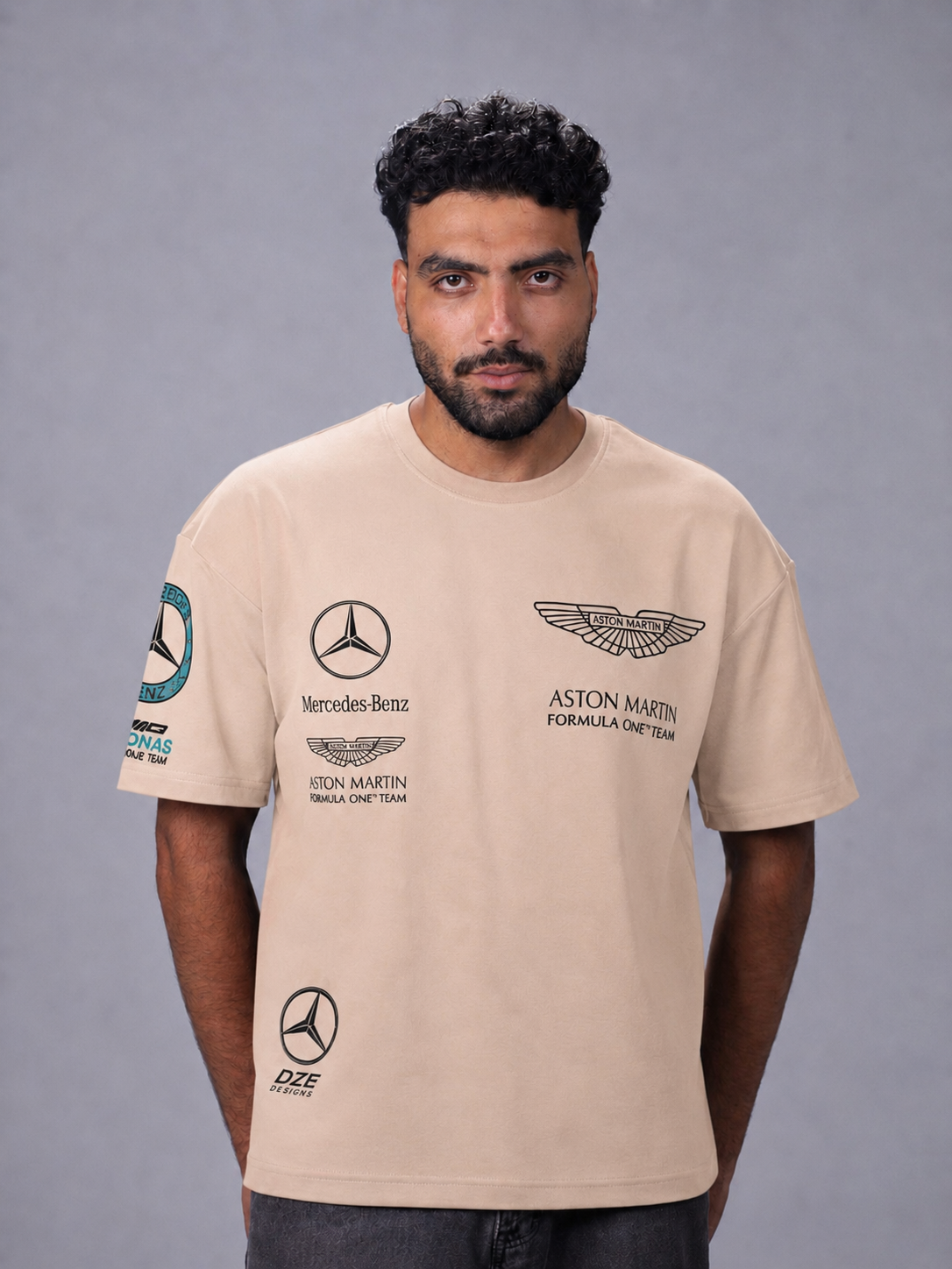 Mercedes-Benz Formula Team Oversized T-Shirt