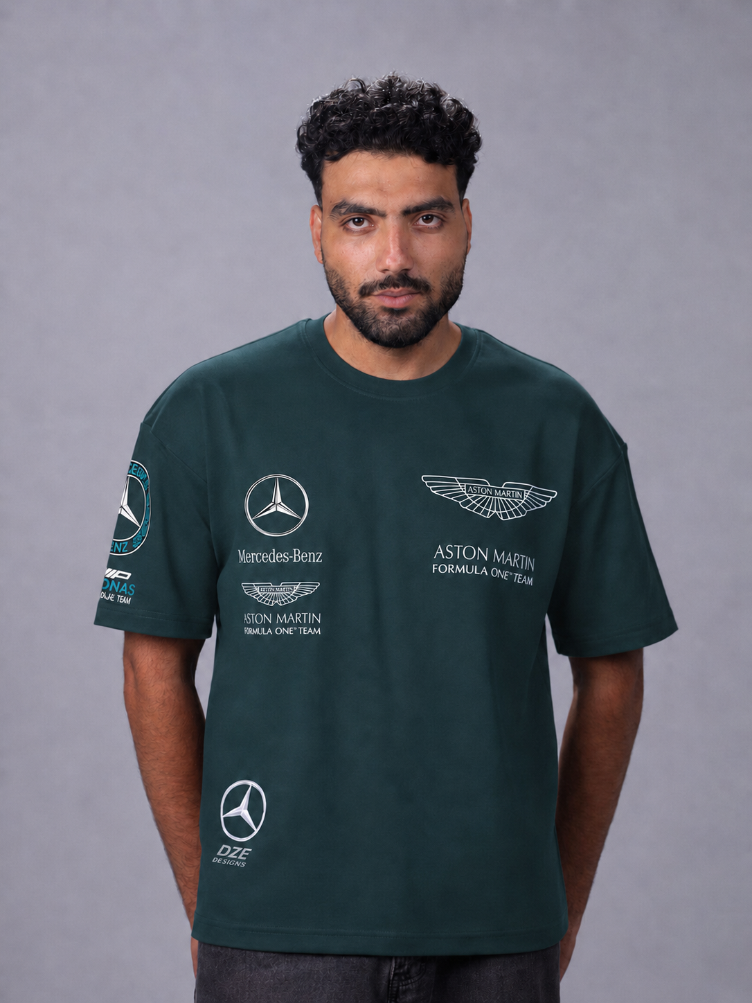 Mercedes-Benz Formula Team Oversized T-Shirt