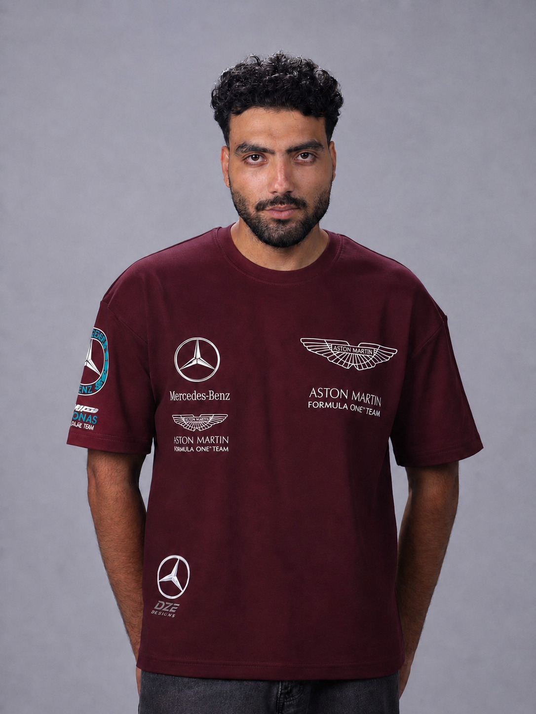 Mercedes-Benz Formula Team Oversized T-Shirt