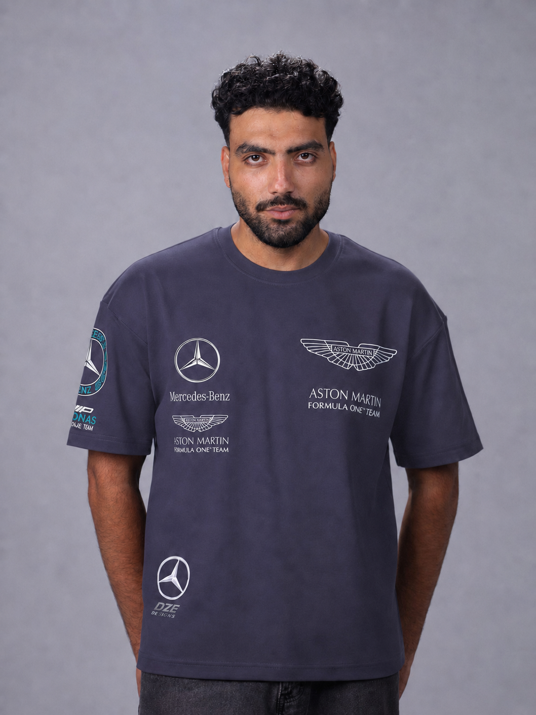 Mercedes-Benz Formula Team Oversized T-Shirt