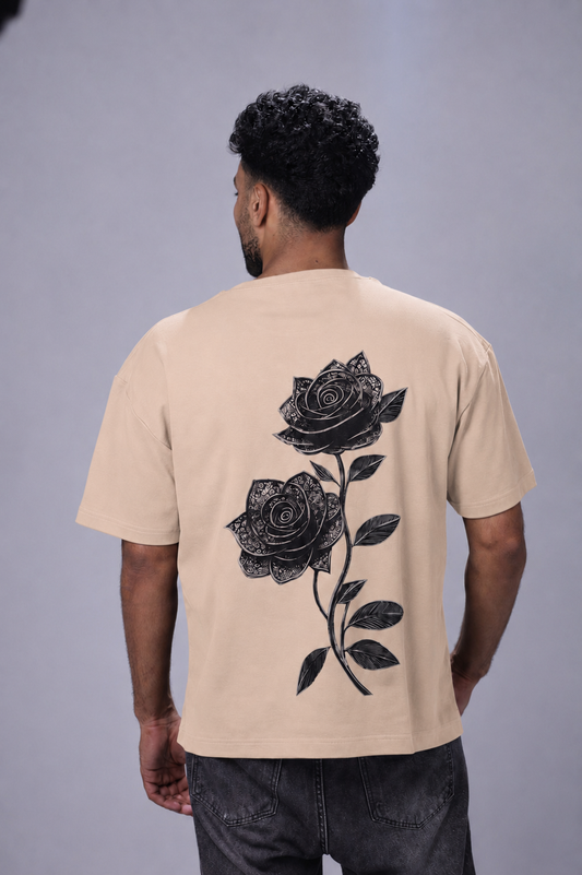Bloom Oversized T-Shirt – Charcoal